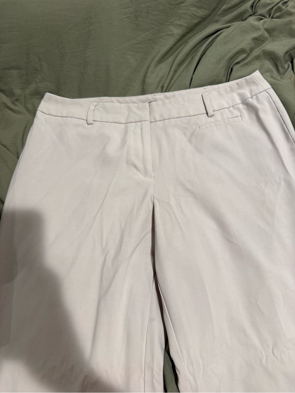 George Light Beige Tailored Dress Trousers